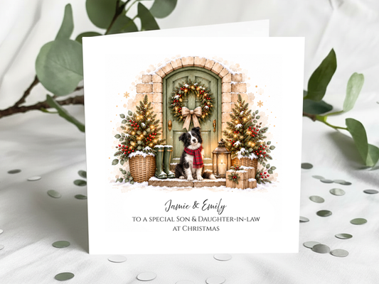 Personalised Christmas Greeting Card