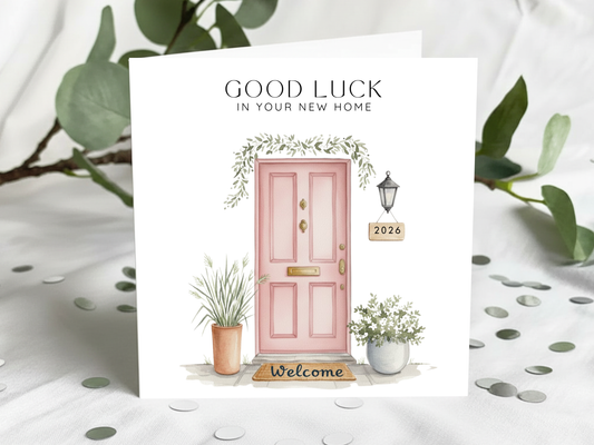 Personalised 'New Home' Greeting Card